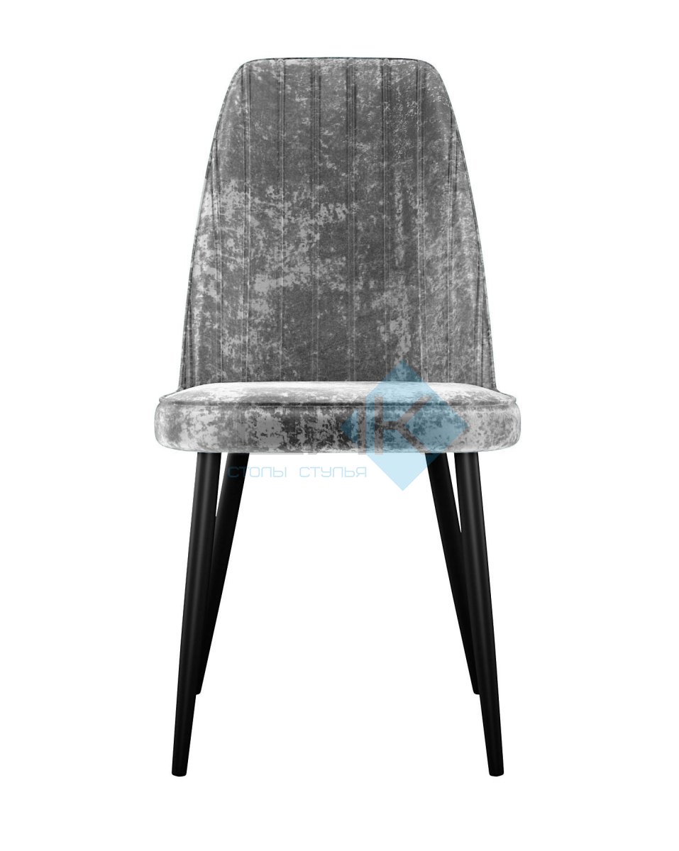 Стул DikLine 326 M13 светло-серый, ножки белые