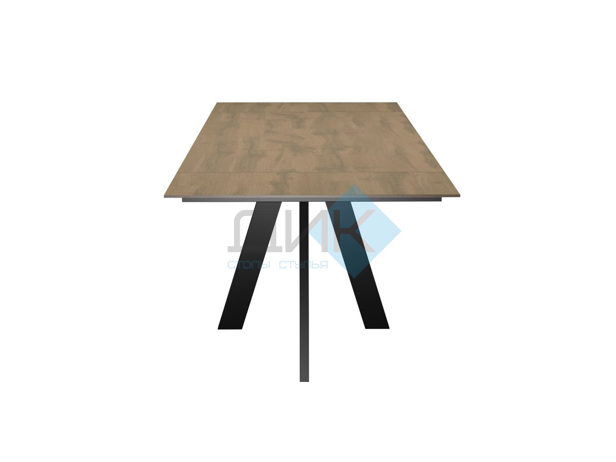 Стол DikLine DM140M Дуб галифакс/опоры черные