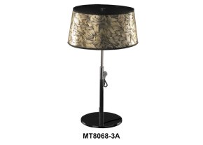 Лампа настольная МT 8068-3А  (D32,выс50) chrome/black chrome