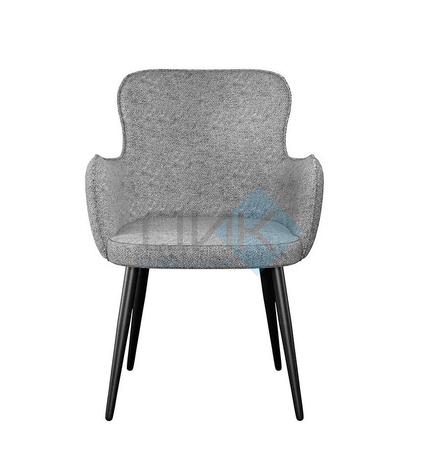 Стул DikLine 503 поворотный NS10 GREY, ножки черные