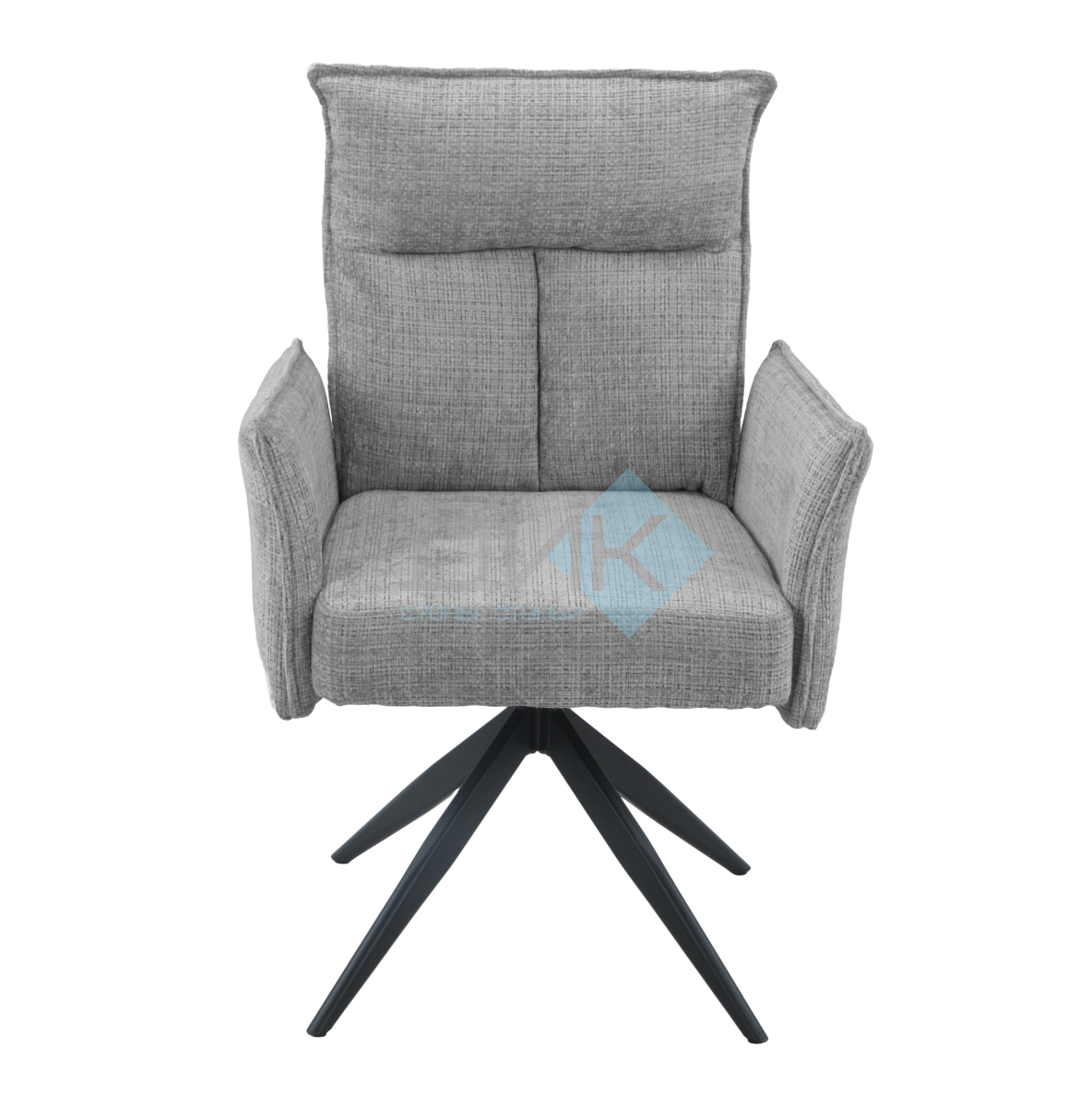 Стул DikLine 6824 т.к Светло-серая 709-21, опоры черные