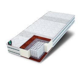 Матрас полутораспальный Иммуно, натурал слип 120х200 (средняя жесткость) Образец в салоне ТЦ Комод