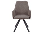 Стул DikLine 293 поворотный BL05 капучино, ножки черные