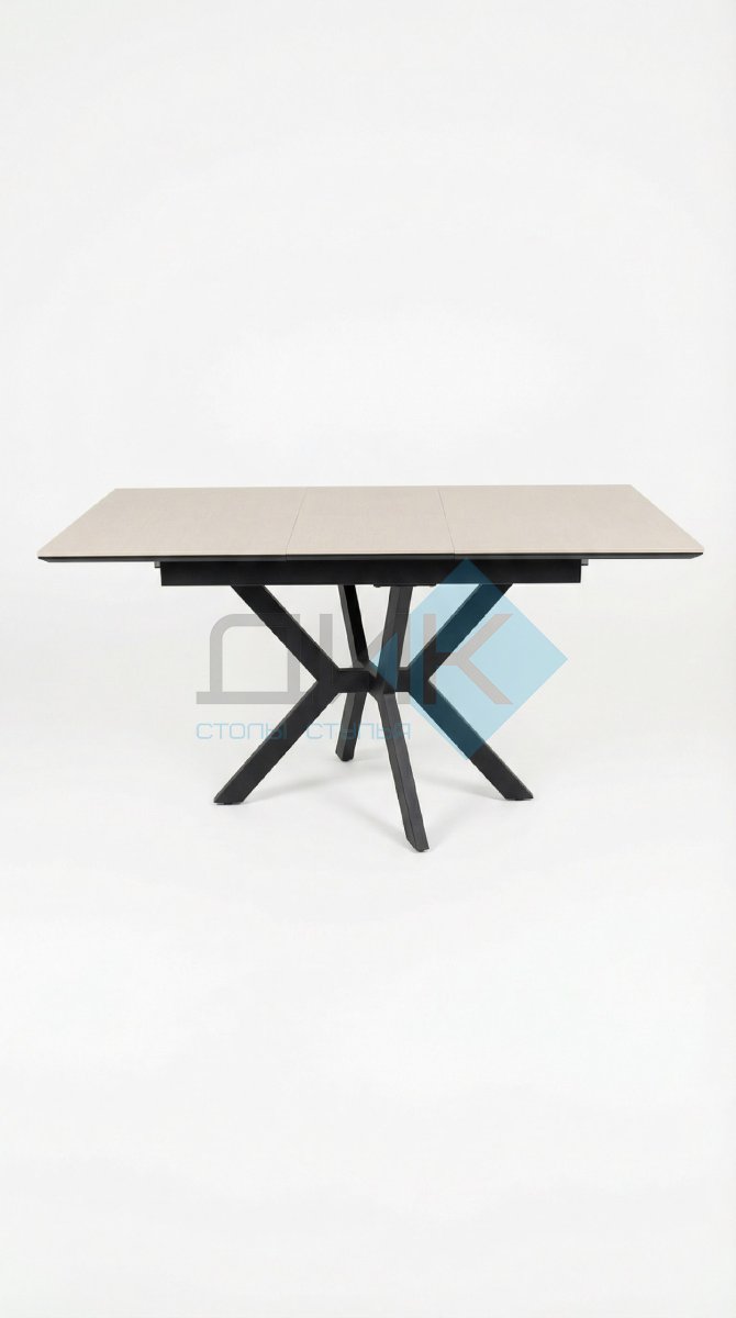 Обеденная зона: Стол DikLine DI100 + стулья Dikline 335 (2 шт)