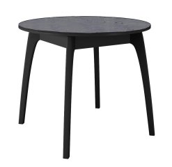 Стол DikLine MK46 Керамика Серый мрамор/подстолье черное/опоры черные