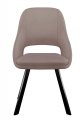 Стул DikLine 247 поворотный, Z48 капучино, ножки черные