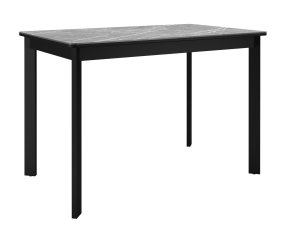 Стол DikLine LK110 Керамика Серый мрамор/подстолье черное/опоры черные