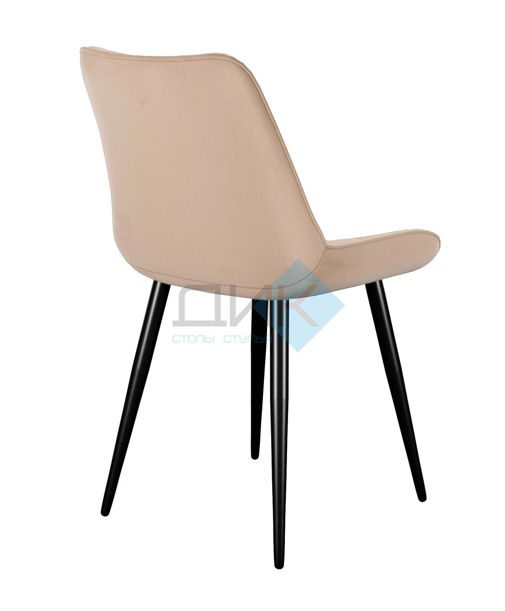 Стул DikLine 226 поворотный B03 BEIGE, ножки черные