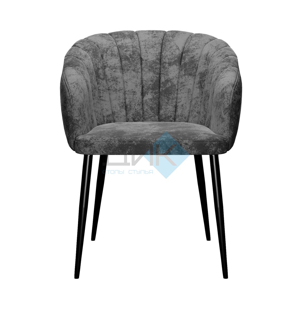 Стул DikLine 441 M14 серый, ножки черные