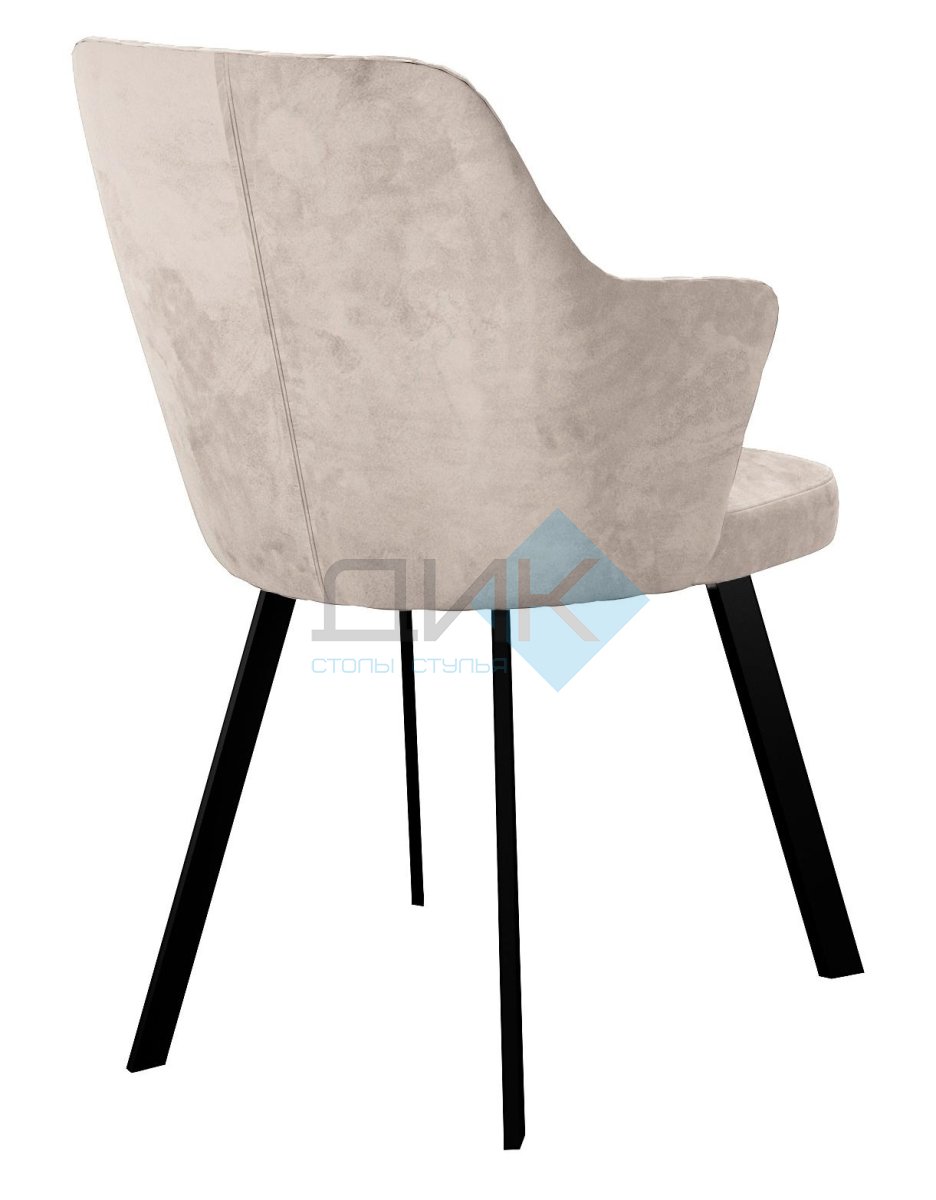 Стул DikLine 345 C103 крем, ножки черные