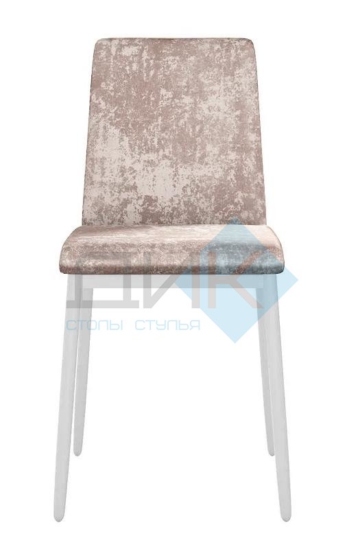 Стул DikLine 270 M02 бежевый, ножки белые