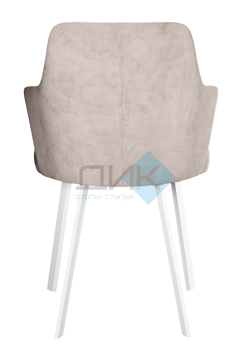 Стул DikLine 345 C103 крем, ножки белые