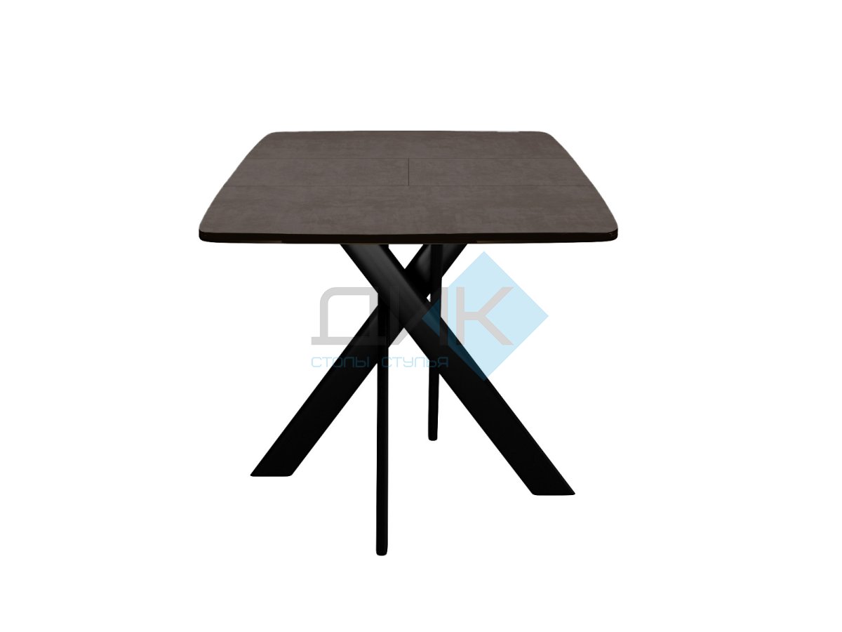 Стол DikLine DB110 Хромикс бронза/опоры черные