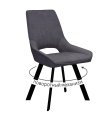 Стул DikLine 268 LA85 серый, ножки черные