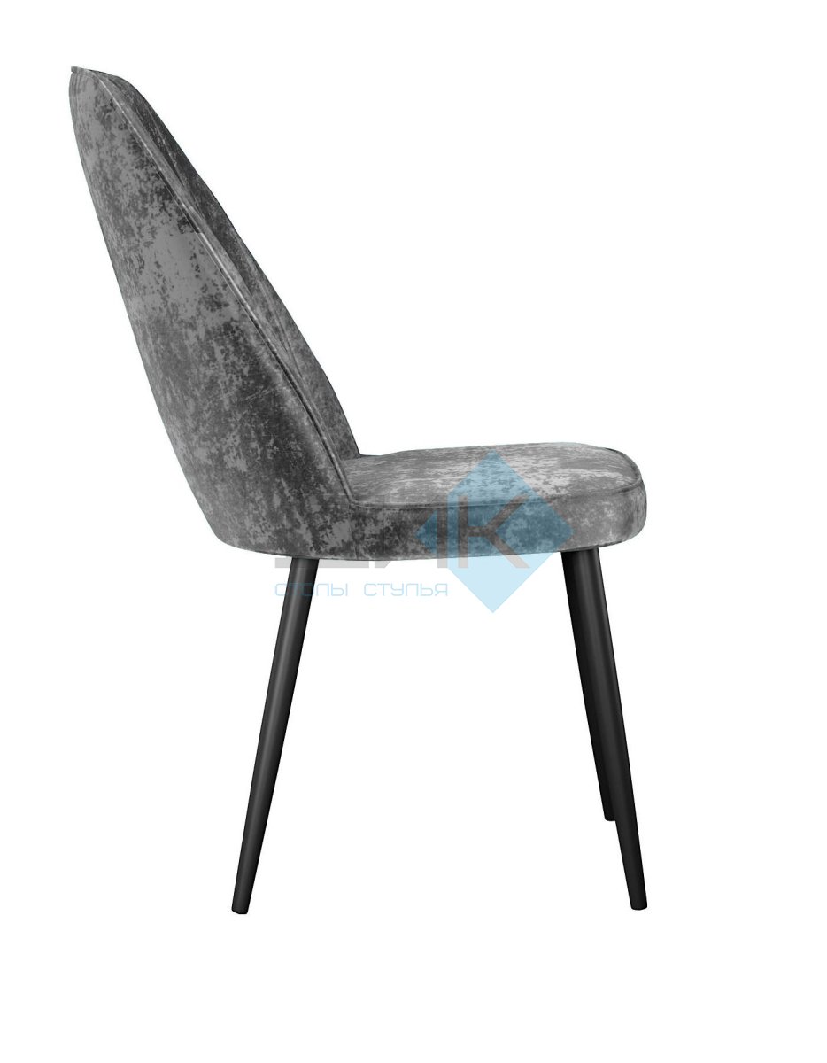 Стул DikLine 326 M13 светло-серый, ножки белые