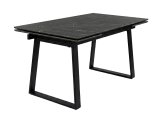 Стол DikLine DZ160 Камень Пьетра Гриджиа чёрный/черные (2 уп.)
