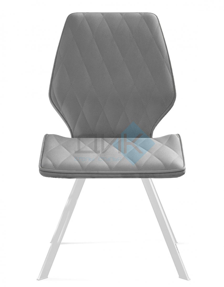 Стул DikLine 242M B22 GREY/ ножки белые