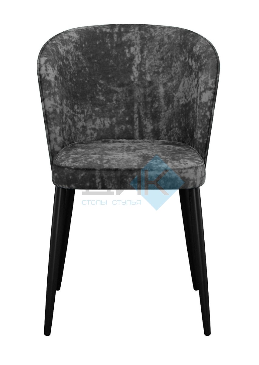 Стул DikLine 348 поворотный M14 серый, ножки черные