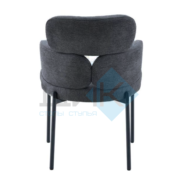 Стул DikLine 1311 т.к Серая UF925-12, опоры черные