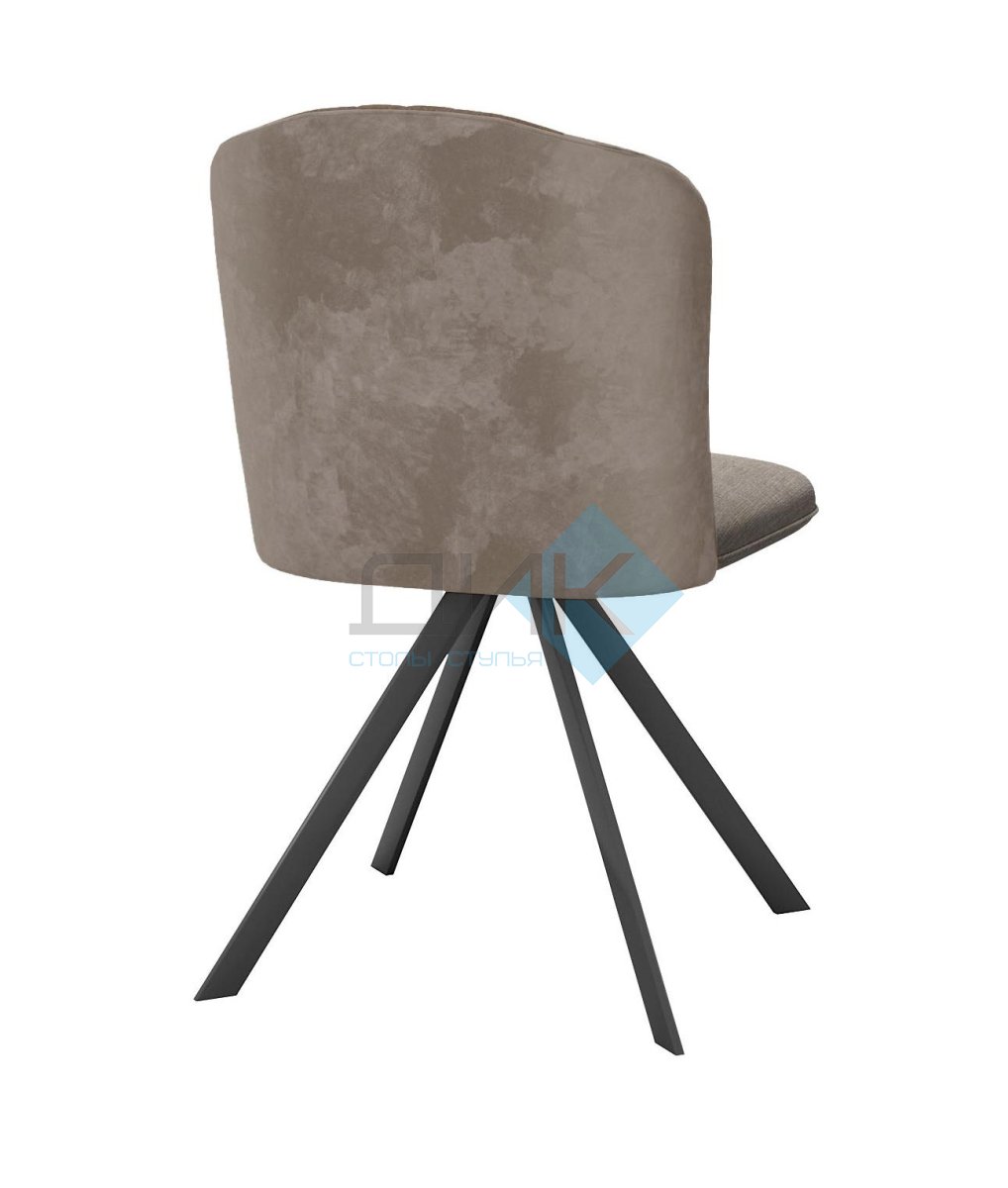 Стул DikLine 299 поворотный NS05 CAPPUCCINO/C43 капучино, ножки черные