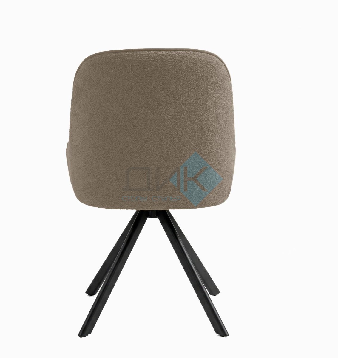 Стул DikLine 266M поворотный, P03/L03 бежевый, ножки черные