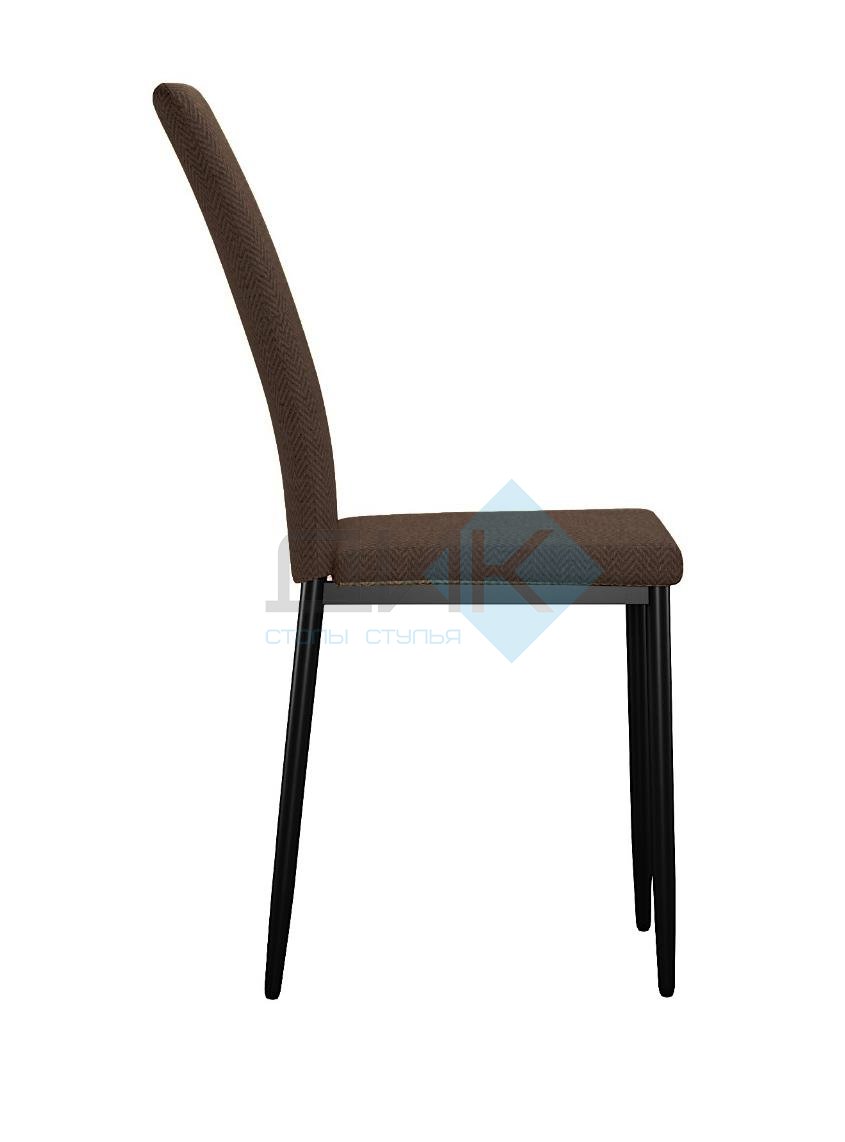 Стул DikLine 272 SB3 шоколад, ножки черные