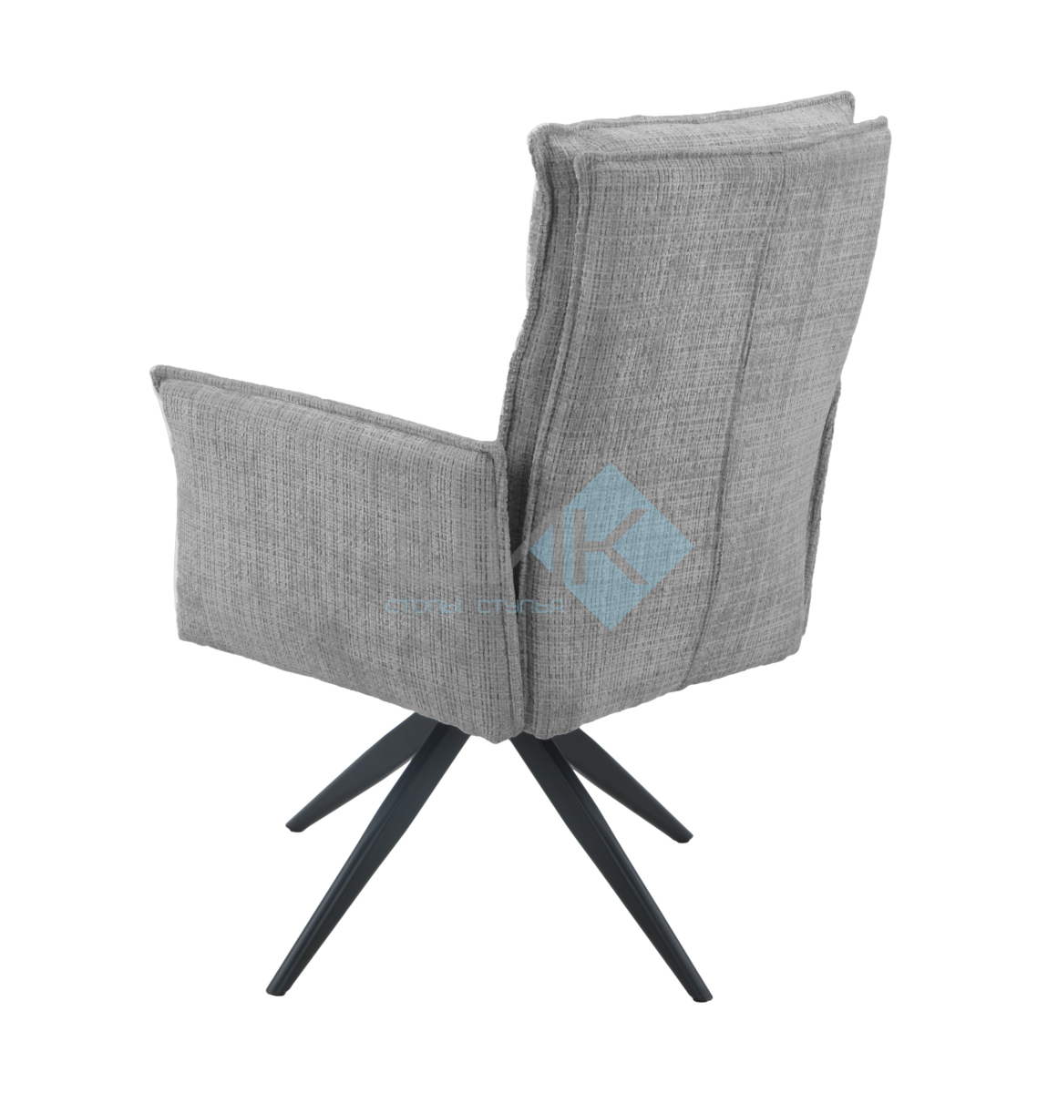 Стул DikLine 6824 т.к Светло-серая 709-21, опоры черные