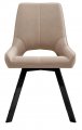 Стул DikLine 268 Z128 бежевый, ножки черные