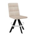 Стул DikLine 230 поворотный B03 BEIGE, ножки черные