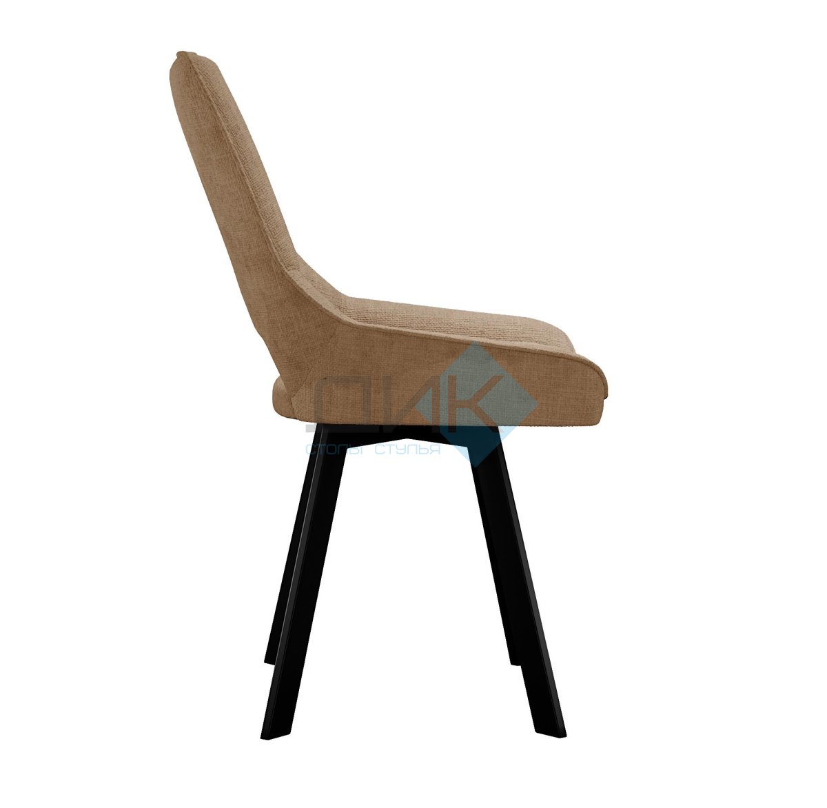 Стул DikLine 268 LA14 капучино, ножки черные