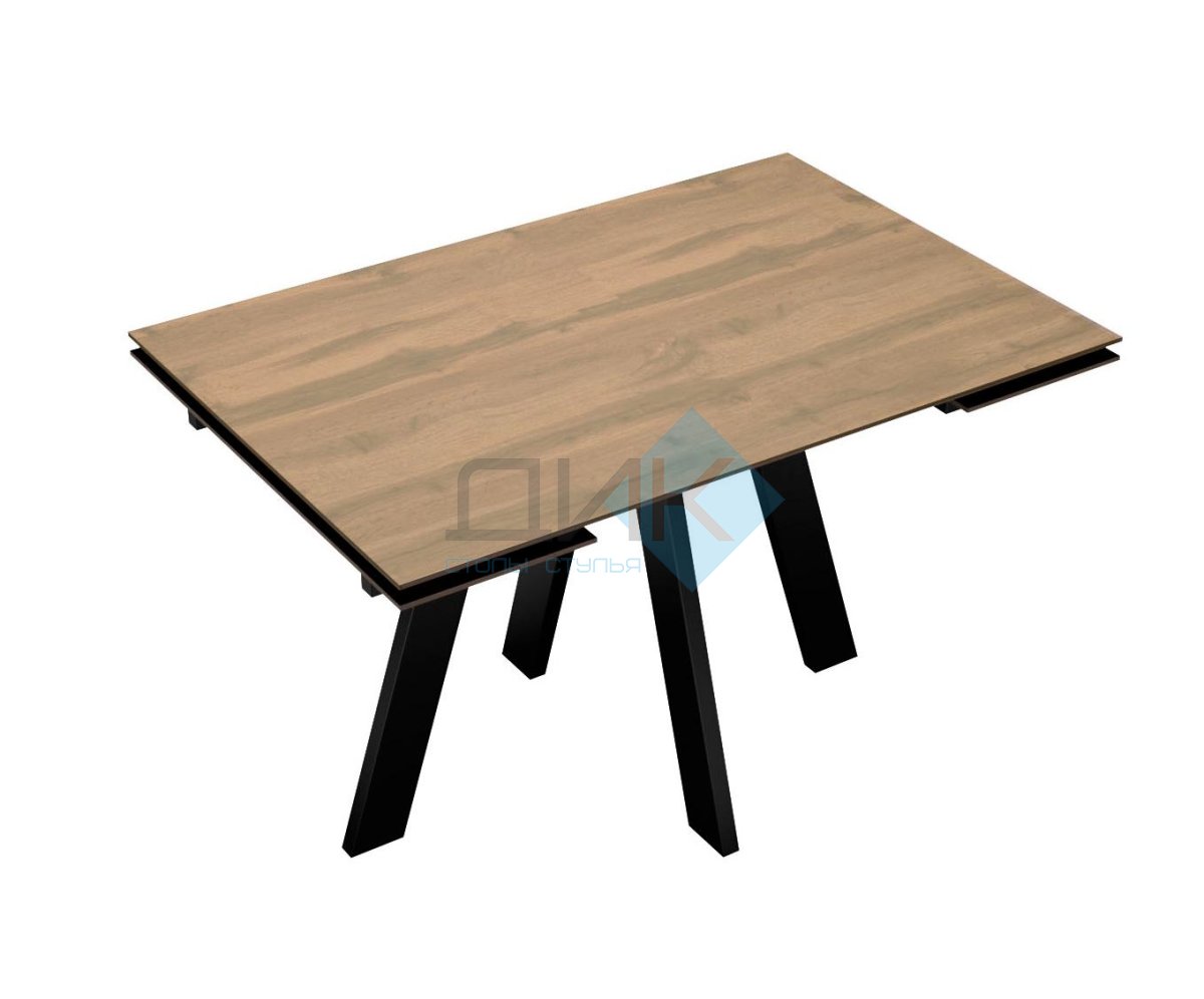 Стол DikLine DM110M Дуб галифакс/опоры черные