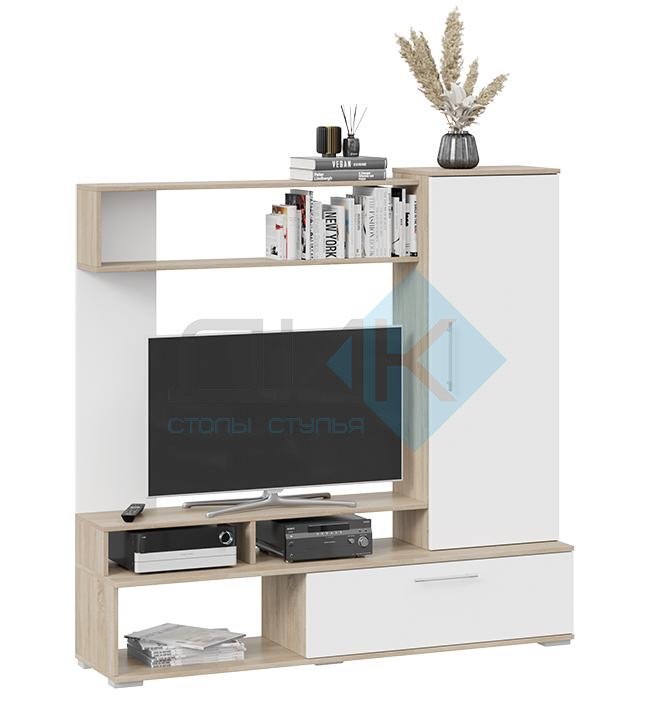 Сиена Стенка (дуб сонома/белый ясень)