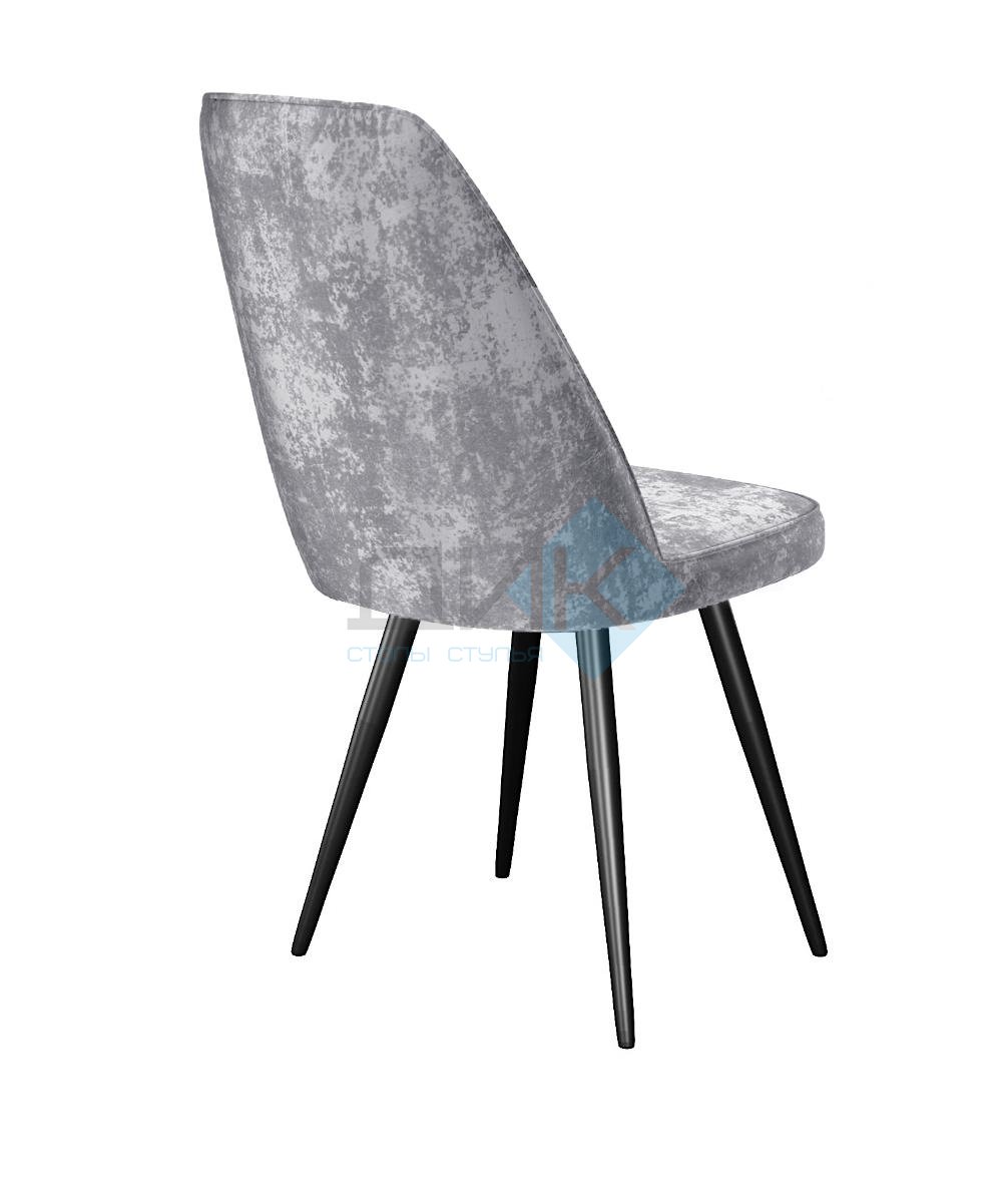 Стул DikLine 327 поворотный M13 светло-серый, ножки черные