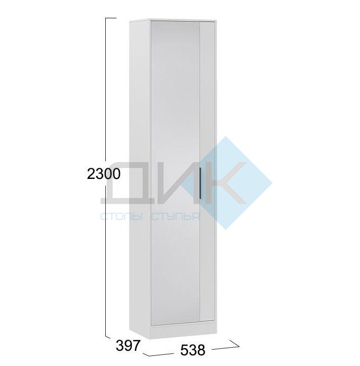Агата шкаф для белья (белый) 