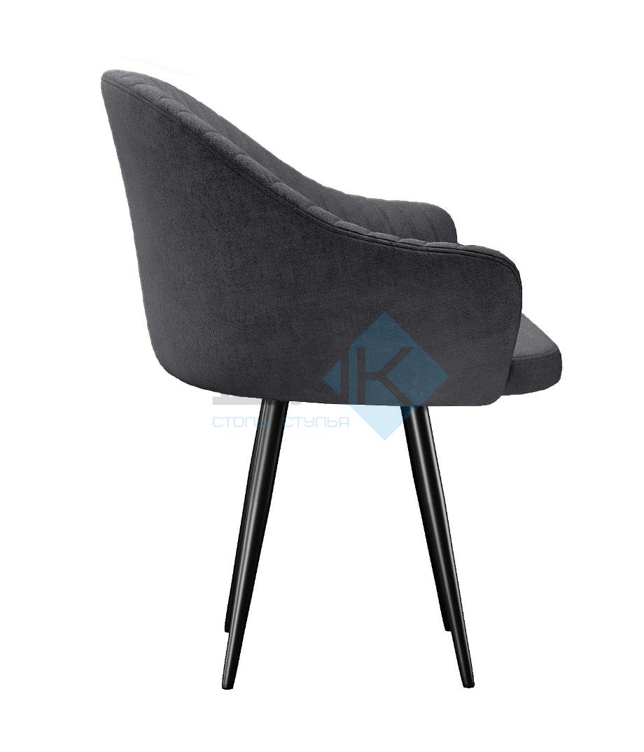 Стул DikLine 439М поворотный, T11 серый, ножки черные