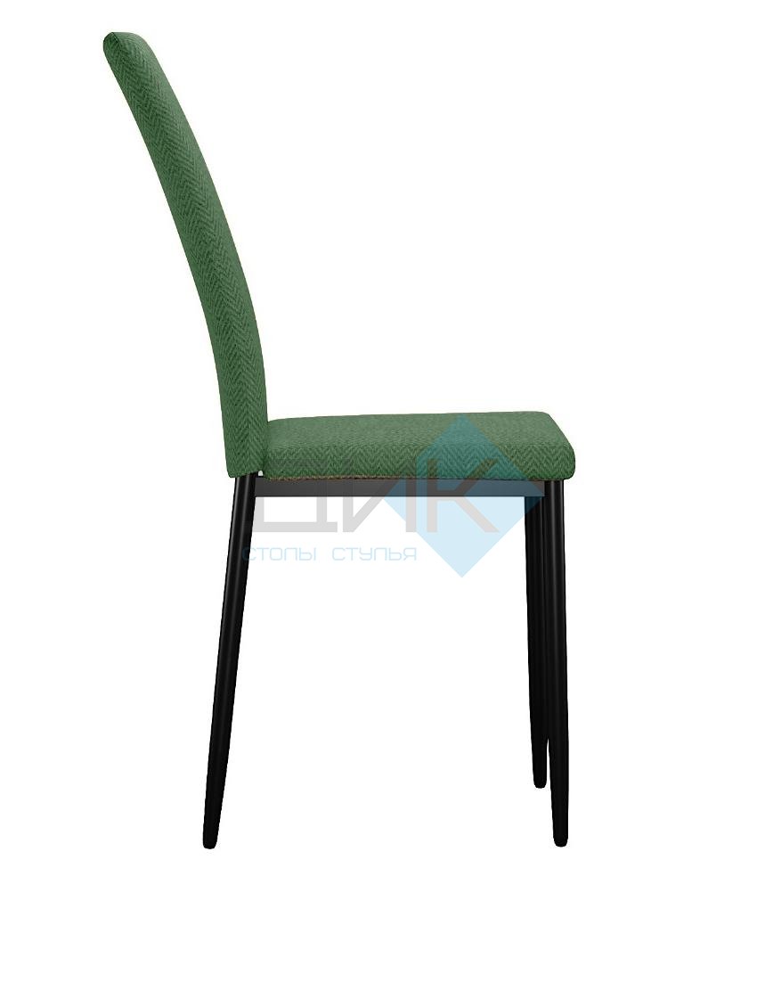 Стул DikLine 272 SB1 зеленый, ножки черные