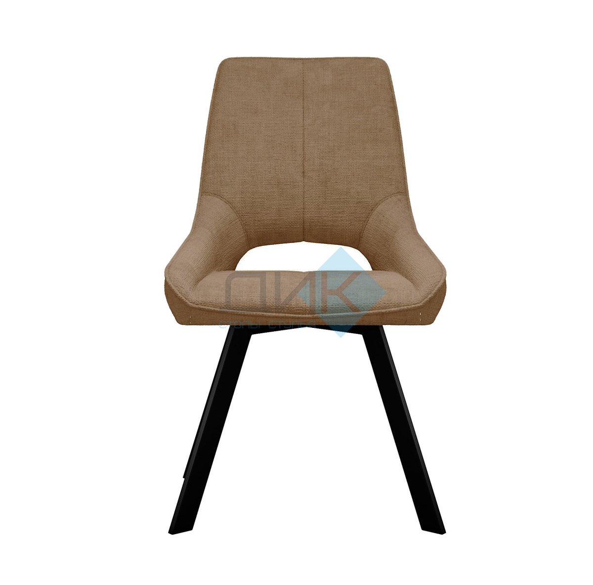 Стул DikLine 268 LA14 капучино, ножки черные