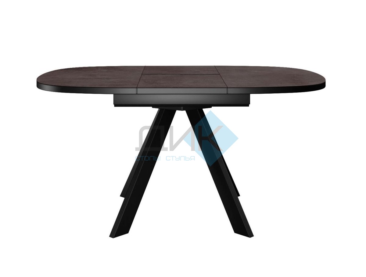 Стол DikLine B110 Хромикс бронза/опоры черные