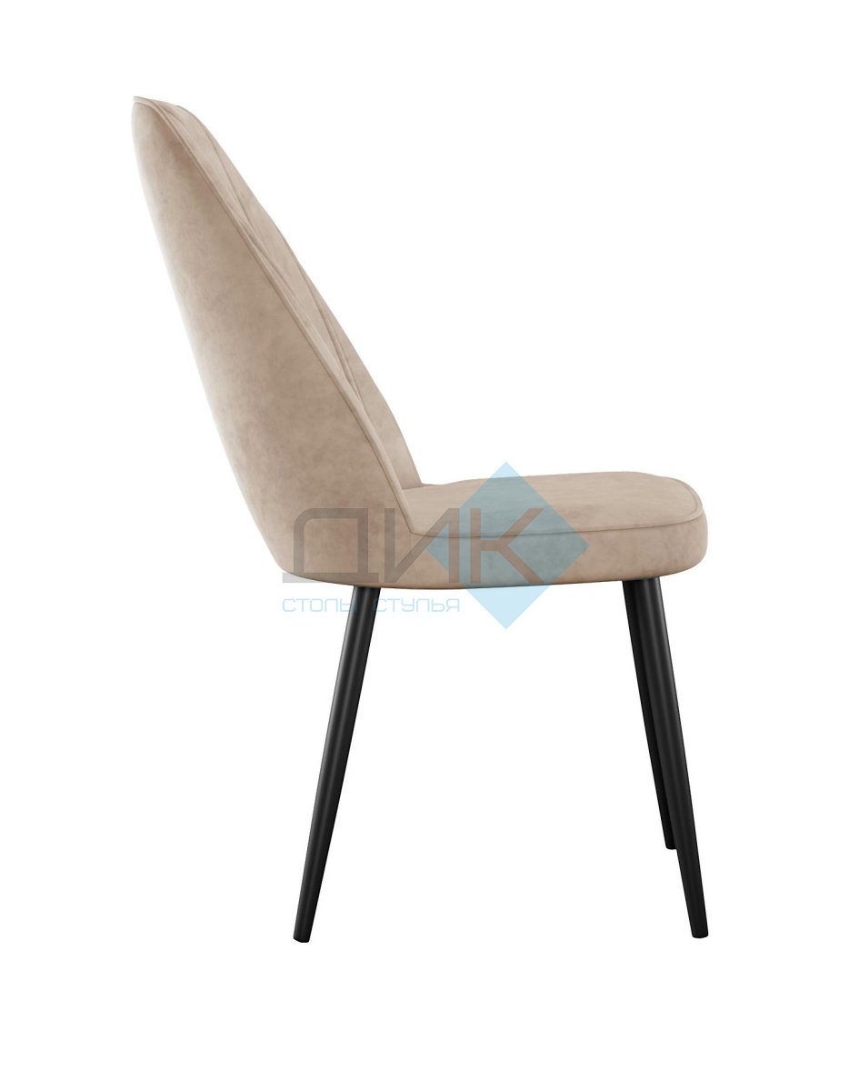 Стул DikLine 326 B03 BEIGE, ножки черные