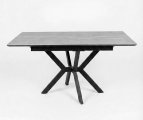 Стол DikLine DI100 Мрамор Кандела cветло-серый/опоры черные (2уп.)