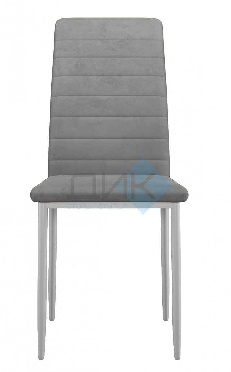 Стул DikLine ТЕКС каркас белый/ B22 GREY