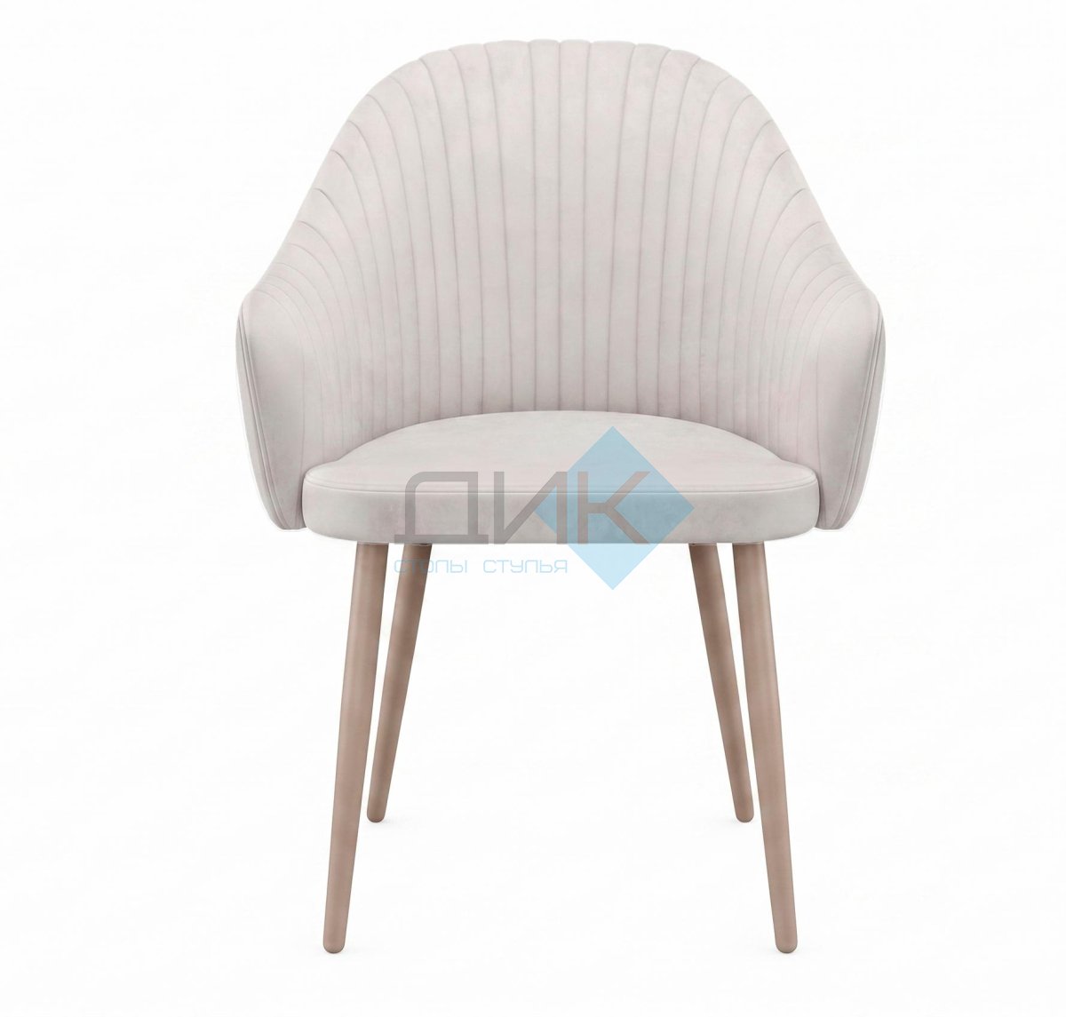 Стул DikLine 440М C103 крем, ножки капучино