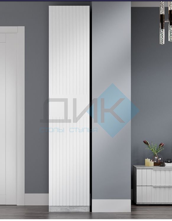 Хилтон шкаф для белья  (ателье светлый/белый матовый)