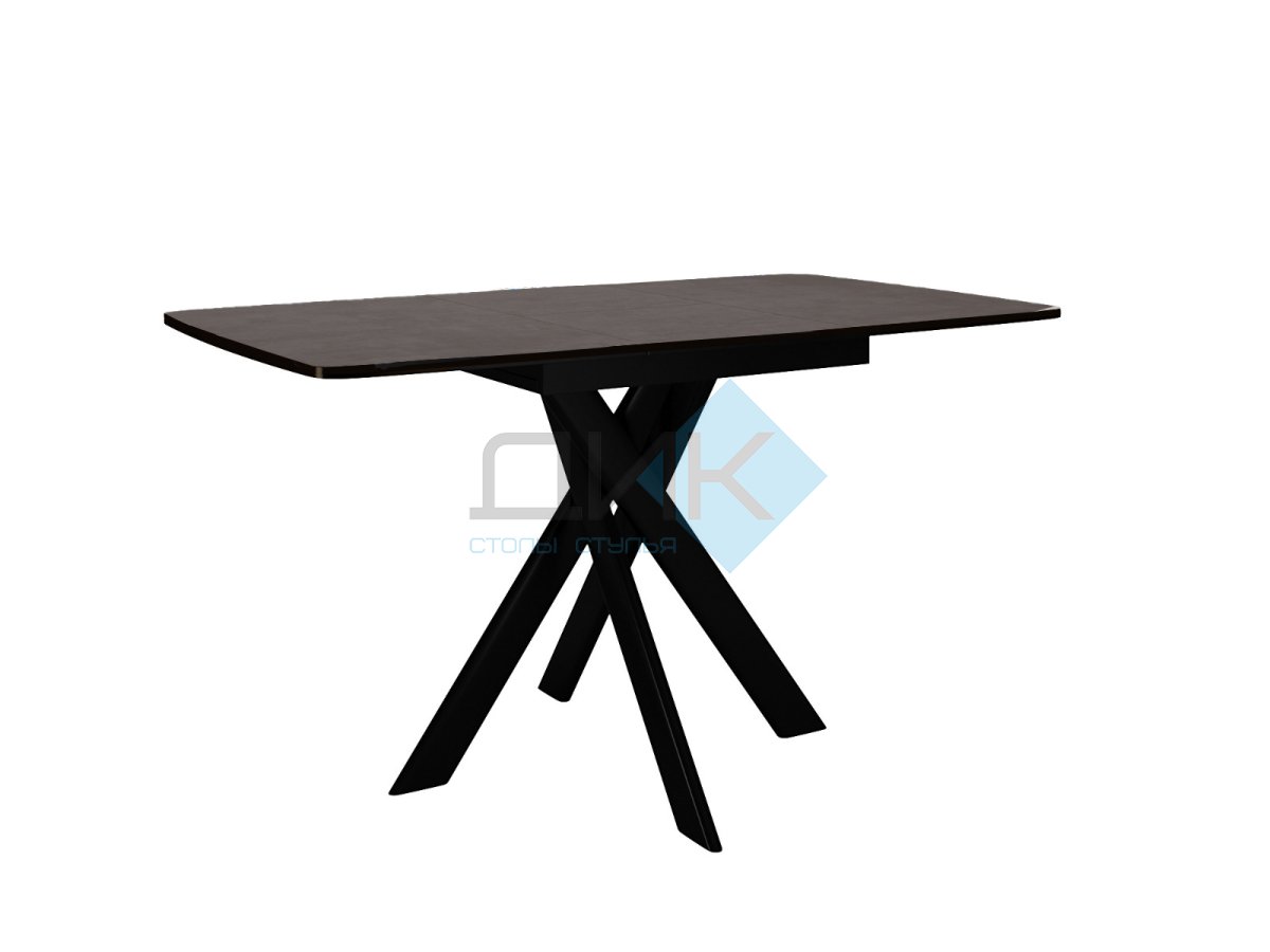 Стол DikLine DB110 Хромикс бронза/опоры черные