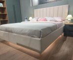 Кровать Интро 160х200 с п\м и подсветкой  Образец в салоне МЦ Nobby