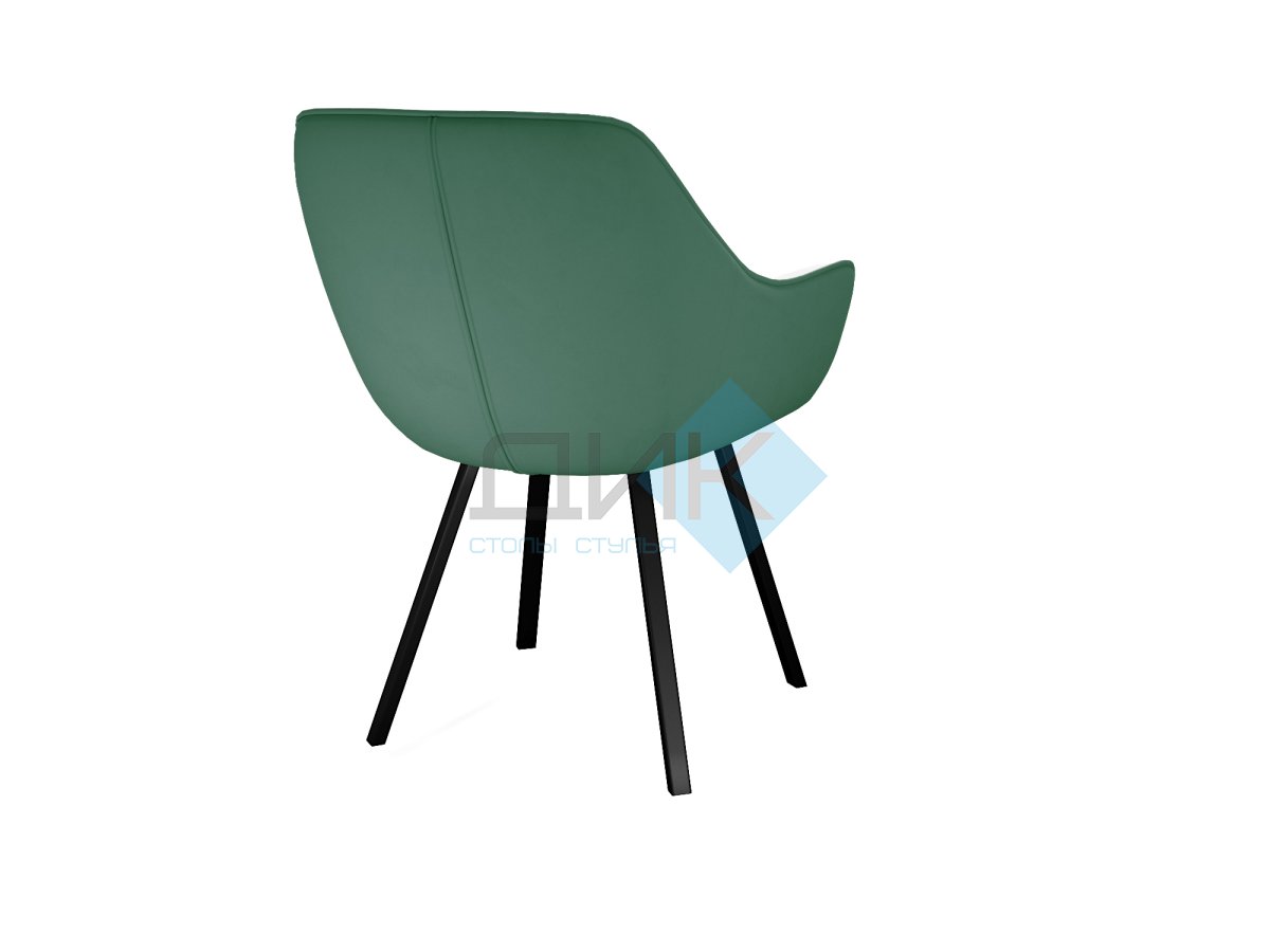 Обеденная зона: Стол DikLine RD120 + стулья Dikline 252 (3шт)