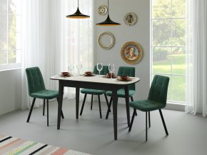 Обеденная зона : Стол Dikline M130 со стульями DikLine 207 (4шт.)