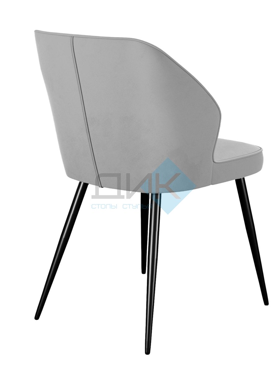 Стул DikLine 222M B22 GREY, ножки черные