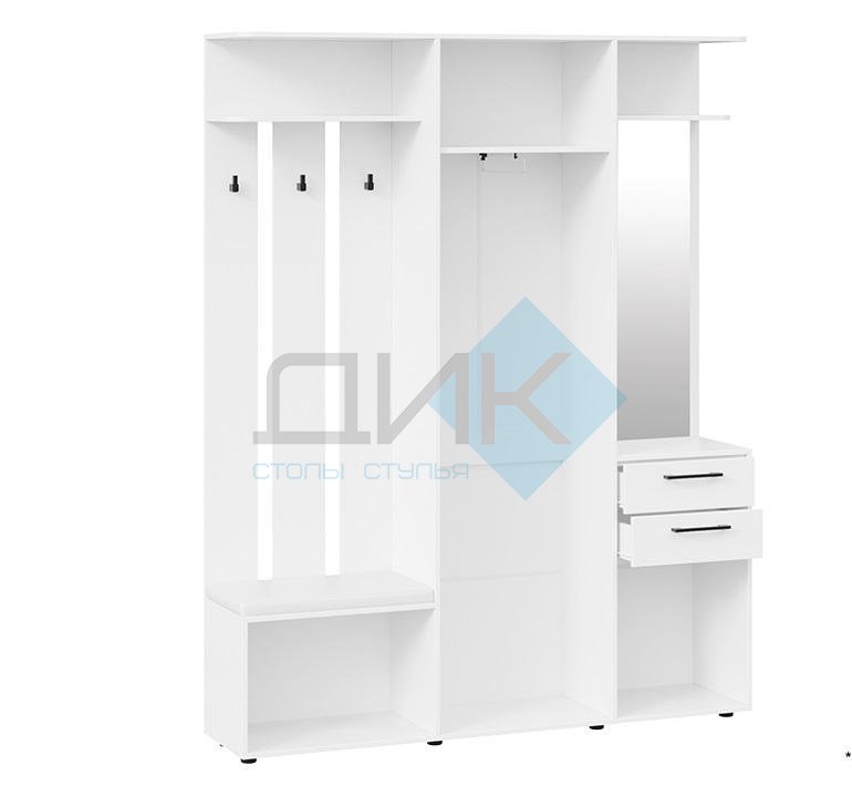 Витра тип 2 прихожая (белый ясень)