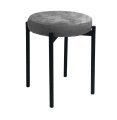 Табурет M DikLine, M14 серый, ножки черные